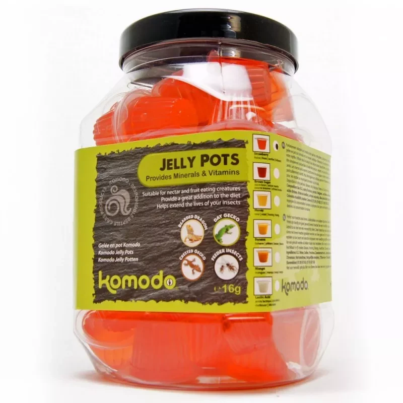 Корм клубничный в геле Komodo Jelly Pot Strawberry Jar (83254) - фото 1 - id-p1847531017
