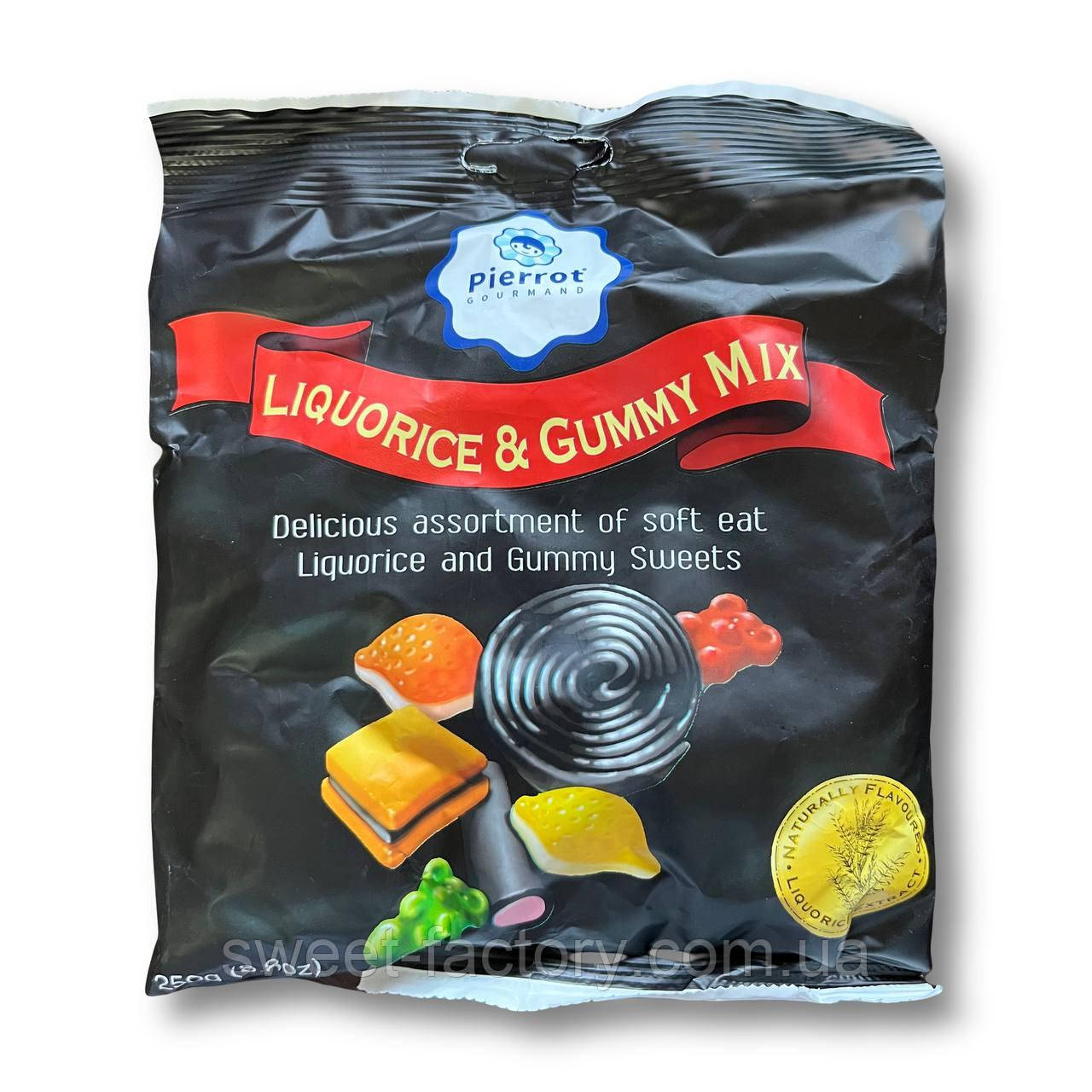 Лакричні цукерки Pierrot Gourmand liquorice Gummy Mix 250g