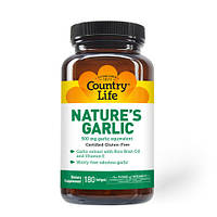 Nature’s Garlic Country Life, 180 капсул
