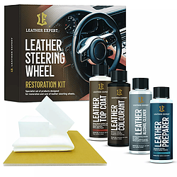 Набір для відновлення кермового колеса - Leather Expert Leather Steering Wheel Restoration Kit