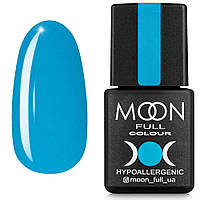 Гель лак Moon Full Breeze color №421 насыщенный бирюзовый, 8 мл.