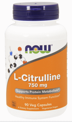 L-цитрулін Now Foods L-Citrulline 750mg 90 caps