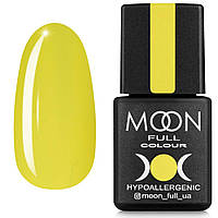 Гель лак Moon Full Breeze color №443 ярко-желтый, 8 мл.