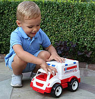 Игрушка Скорая помощь ТехноК 4579 детская машина пластиковая большая для детей спецтранспорт