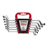Набір ключів накидних, 6 од., 6-17 мм, Cr-V INTERTOOL HT-1101