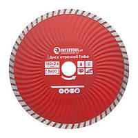 Диск відрізний TURBO 180 мм, алмазний 22-24% INTERTOOL CT-2009