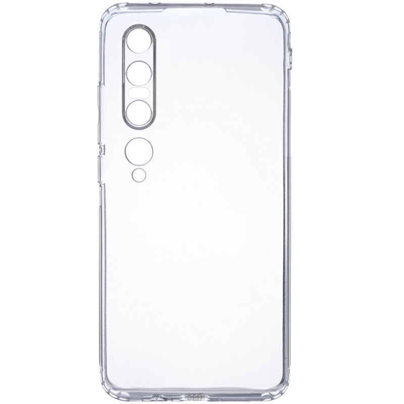 TPU чохол GETMAN Transparent 1,0 mm для Xiaomi Mi 10 / Mi 10 Pro TOS