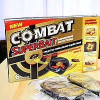 Ловушки от тараканов и муравьев Combat SuperBait комплект 6 ловушек