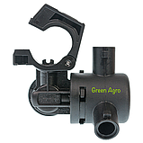 Форсунка для обприскувача потрійна трубна діаметром ø32 Arag Італія, фото 2