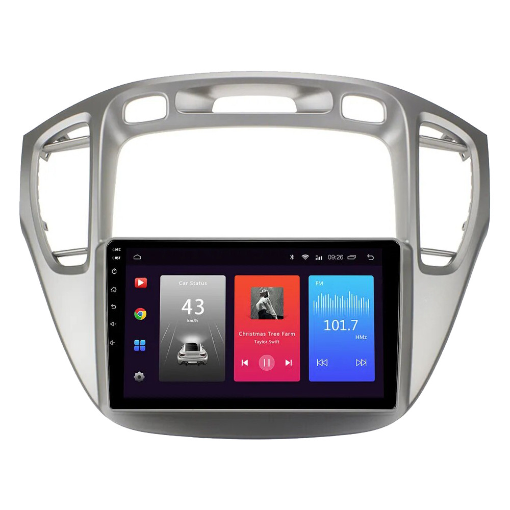 Штатна Магнітола Toyota Highlander 2001-2007 на Android Модель MT6580-WiFi-Base-1