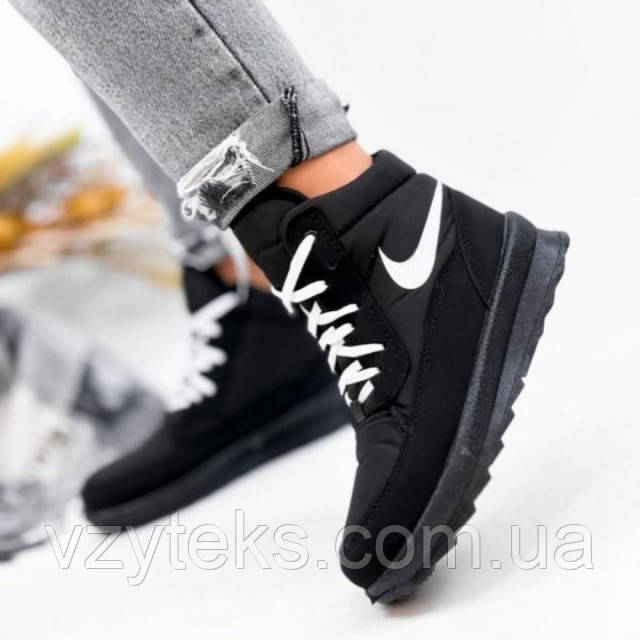 Дутики короткі жіночі шнурівка Україна, фото 1