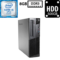 Комп'ютер Lenovo ThinkCentre M92p SFF/Intel Core i5-3470 3.20GHz/8GB DDR3/HDD 500GB/Intel HD Graphics 2500