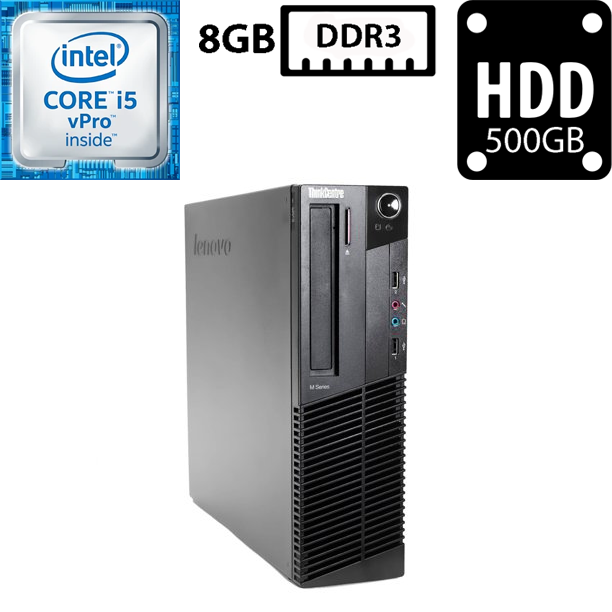 Комп'ютер Lenovo ThinkCentre M92p SFF/Intel Core i5-3470 3.20GHz/8GB DDR3/HDD 500GB/Intel HD Graphics 2500, фото 1