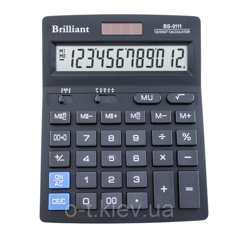Калькулятор Brilliant BS-0222, 12 розрядів