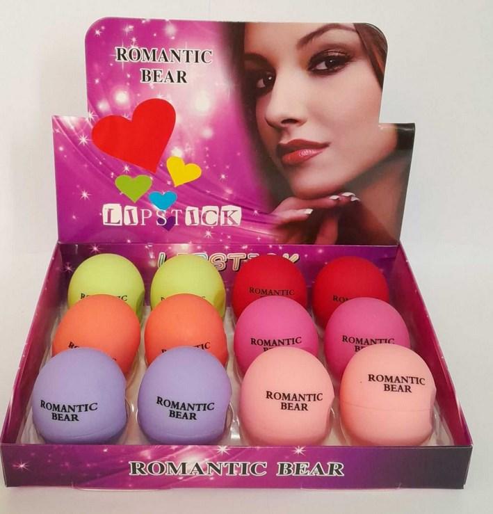 Набір помад гігієнічних для губ Romantic Bear Lipstick LC-010