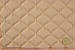 Стьобаний шкірзам Maldive "Ромб бежевий" з бежевою ниткою, на поролоні 7мм, флізелін, ширина .1,35 м Туреччина, фото 5