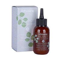 Мультиактивний лосьйон від жирної шкіри голови та лупи Echosline Balance Vegan 75мл (Оригінал)