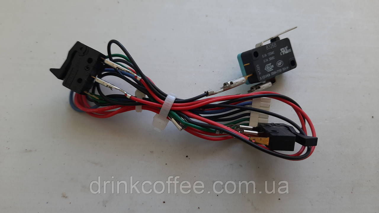 Дроти та мікроперемикач редуктора для кавомашини Saeco Moltio Type HD8769_2 б/у