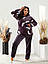 Піжама жіноча махрова великого розміру, Домашній махровий костюм жіночий, фото 3