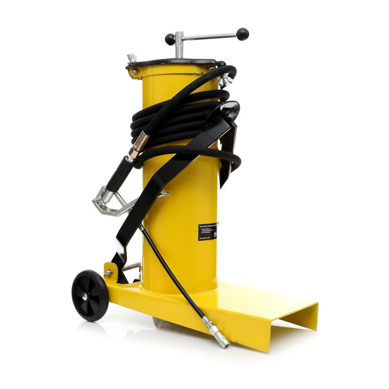 Ножний нагнітач мастила 6 л. (25 МПа) Kraft & Dele KD1441, фото 1