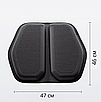 Подушка на сидіння автомобіля ортопедична адаптується до вигинів тіла зносостійкий матеріал 47см × 46см, фото 8