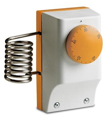 Термостат механічний -5...+35°C, повітря, 16 А, 250 VAC, IP54