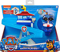 Ігровий набір PAW PATROL Adventure Bay Bath, Щенячий патруль Вежа для вани, Чейз