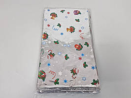 Подарункова упаковка з новорічним малюнком (20*35) No39 Подаруночкипад (100 шт.)