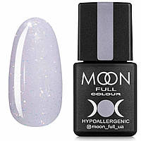 Moon Full Opal color №510 нежно-лиловый с золотыми блестками, 8 мл