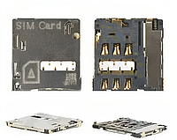 Коннектор SIM-карты для Samsung I9300 Galaxy S3, I9500, I9505, N7100