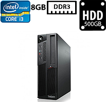 Комп'ютер  Lenovo ThinkCentre M90 SFF/Intel Core i3-530 2.93GHz/8GB DDR3/HDD 500GB/Intel HD Graphics