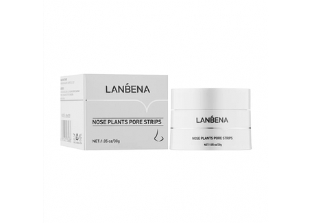 Маска для видалення чорних цяток LANBENA Nose Plants Pore Strips, фото 1