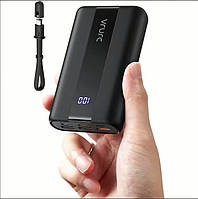 Power Bank VRURC с быстрой зарядкой 22.5Вт 20000mAh, PD QC3.0 3 USB-A+1Micro+1USB-C+1 iPhone