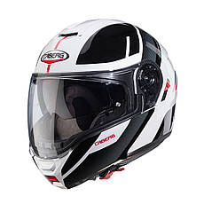 МОТОШОЛОМ МОДУЛЯР CABERG LEVO X MANTA КОЛІР WHITE /ANTHRACITE /RED