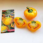 Перець солодкий Колобок жовтий Флора Маркет 0,3 г, фото 4