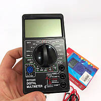 Мультиметр Digital DT 700C цифровой тестер проверка Звуковая измеритель тока напряжения