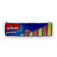 Губка для посуды VILEDA reinbow (цветные) 10шт