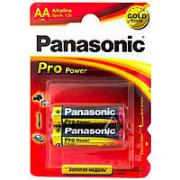 Батарейка Panasonic Pro Power AA BLI 2 Alkaline (LR6XEG/2BP)