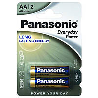 Батарейка Panasonic Everyday Power AA BLI 2 Alkaline (LR6REE/2BR)