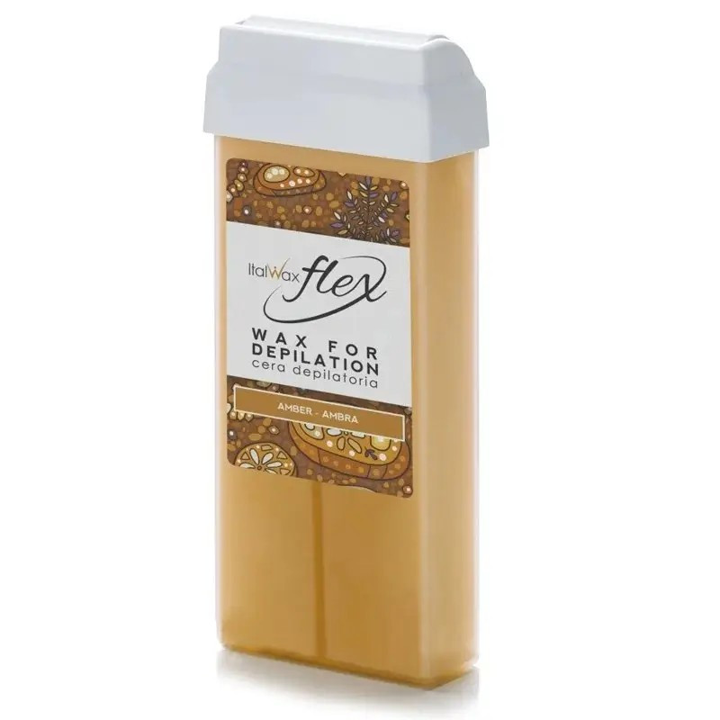 Віск в картриджі FLEX Italwax - Бурштин,  100 г, фото 1
