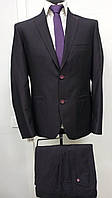 Чоловічий костюм West-Fashion модель А 676 темно-бузковий