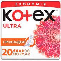 Kotex Ultra Dry Normal Duo Гігієнічні прокладки, 20 шт