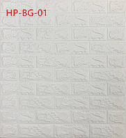 Стеновые 3D панели самоклеющиеся HP BG-01-3 Панель 3D стеновая 3мм 700 мм X 770 мм Красный 2000000721903