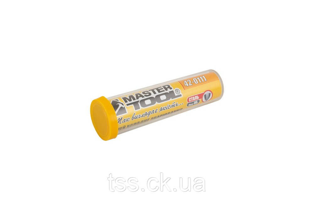 Клей MASTERTOOL "Холодне зварювання сталь" 40 г 42-0111