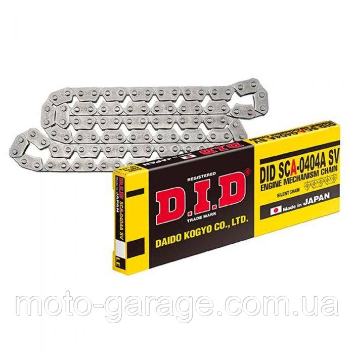 Ланцюг ГРМ DID SCA-0404A SV-104,Linhai 400, Speed Gear 300,MAJESTY 250, X CITY 250,LEONARDO 250,27201,2x3-104,, фото 1