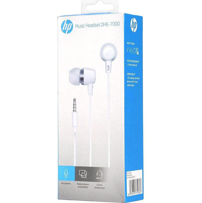 Гарнітура провідна HP DHE-7000 Headset White