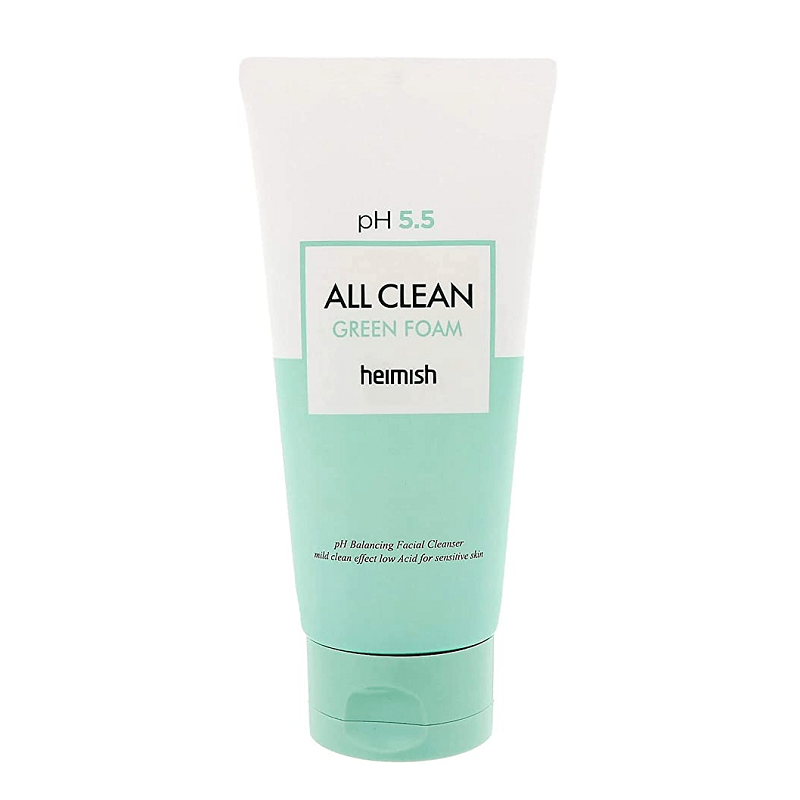 Пінка для вмивання Heimish All Clean Green Foam рH 5.5 мініатюра 30 мл