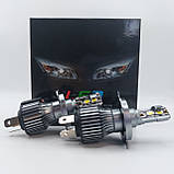 Світлодіодні лампи для фар H4/ Комплекс світлодіодних фар для авто комплект 2 шт., фото 5