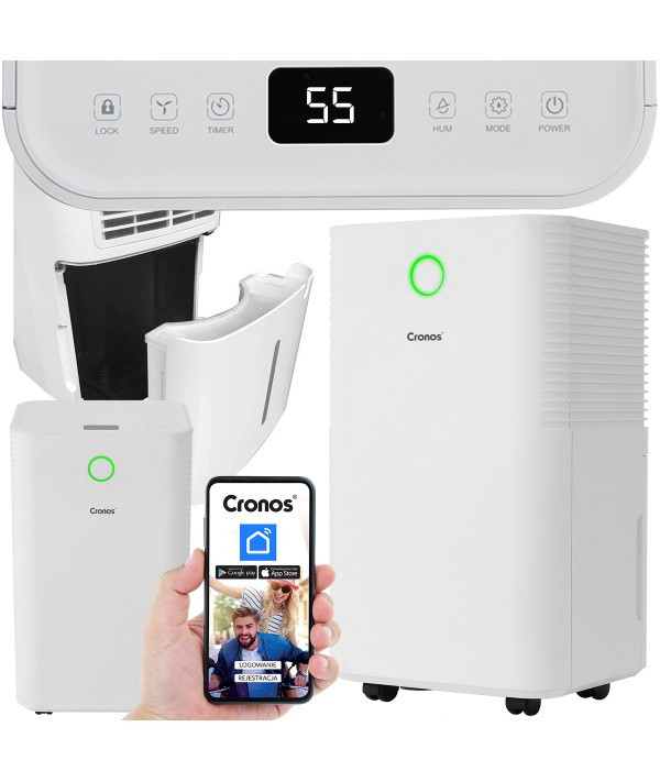 Осушувач повітря Cronos 12L OL12-BD031C Wi-Fi, фото 1