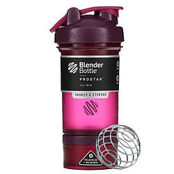 Шейкер спортивний BlenderBottle ProStak 22oz/650ml з 2-ма контейнерами Plum (Original)